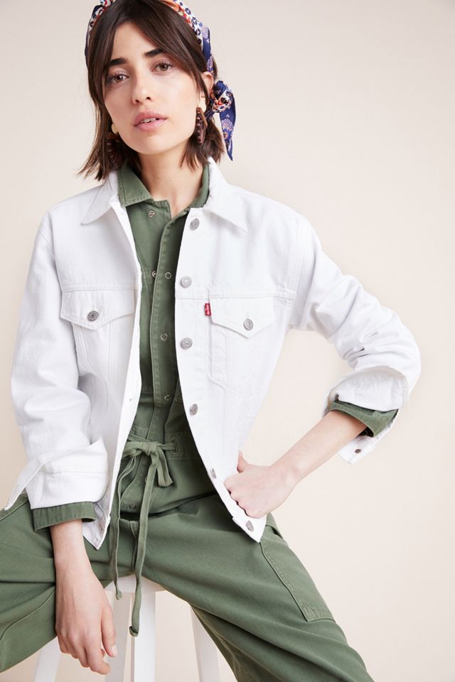 Levi's Ex-Boyfriend Denim Trucker Jacket #3