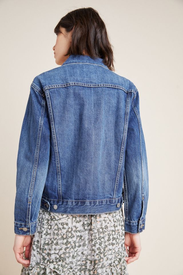 Levi's Ex-Boyfriend Denim Trucker Jacket #1
