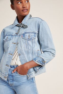 Levi's Ex-Boyfriend Denim Trucker Jacket | Anthropologie