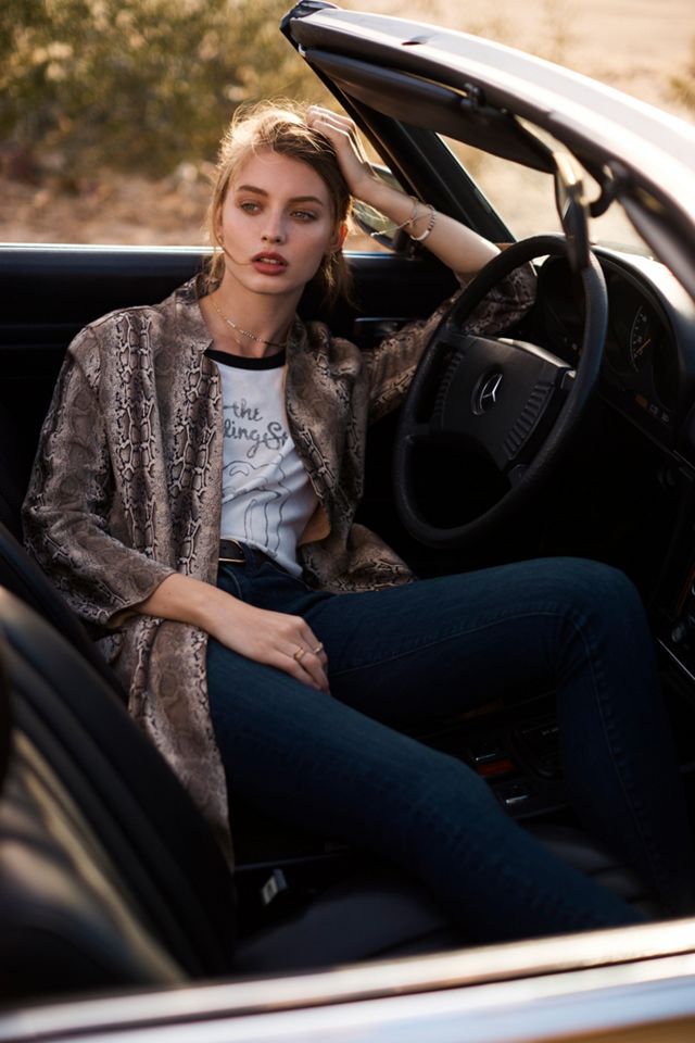 Renegade Snake-Printed Blazer #8