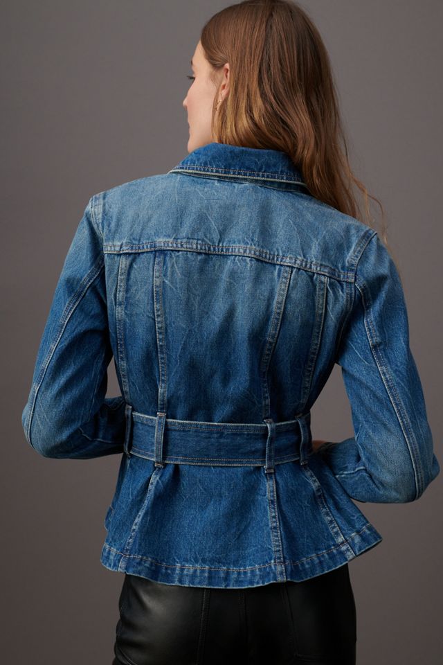 BLANKNYC Chase Belted Denim Jacket #1