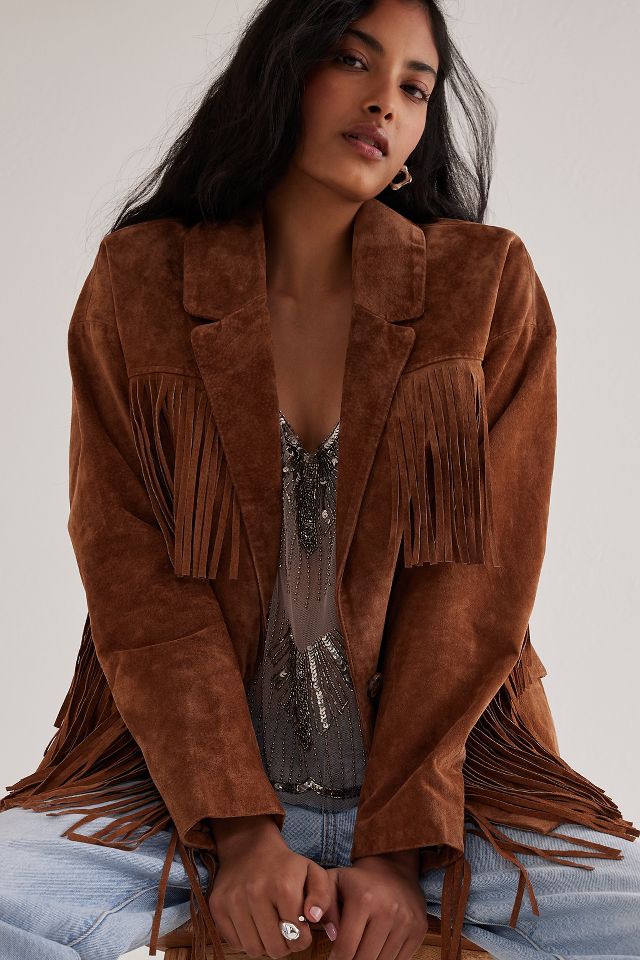 Anthropologie 2025 fringe jacket