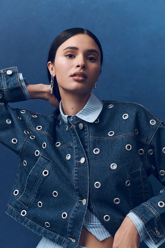 Anthropologie BLANKNYC シルバードリームス デニムジャケット BLANKNYC Silver Dreams Denim Jacket | Anthropologie