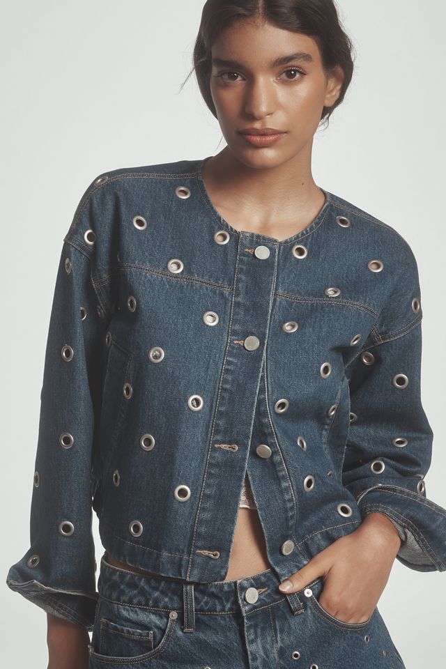 BLANKNYC Silver Dreams Denim Jacket #3