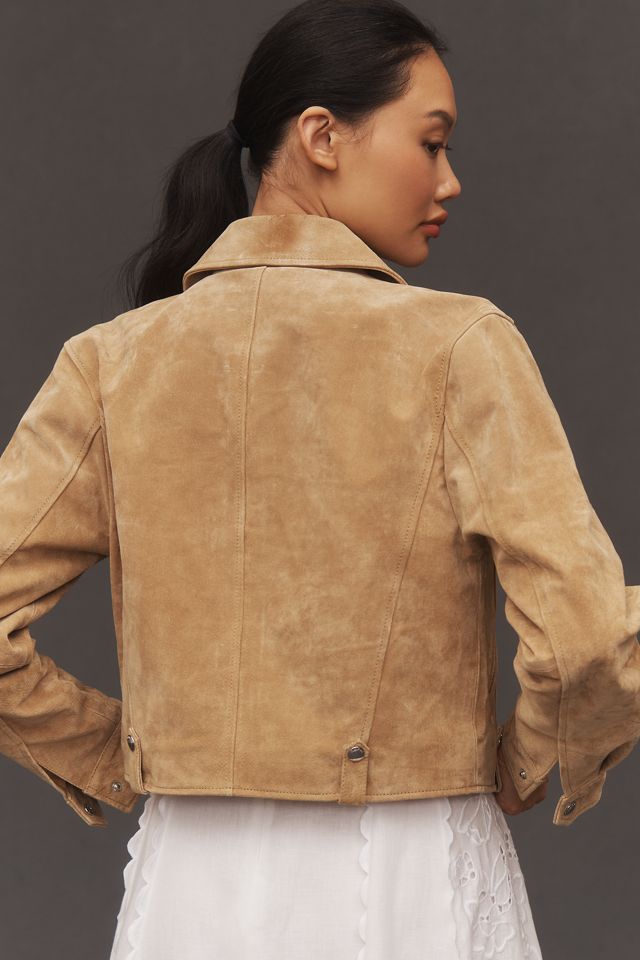 BLANKNYC Cinnamon Crunch Suede Jacket #2