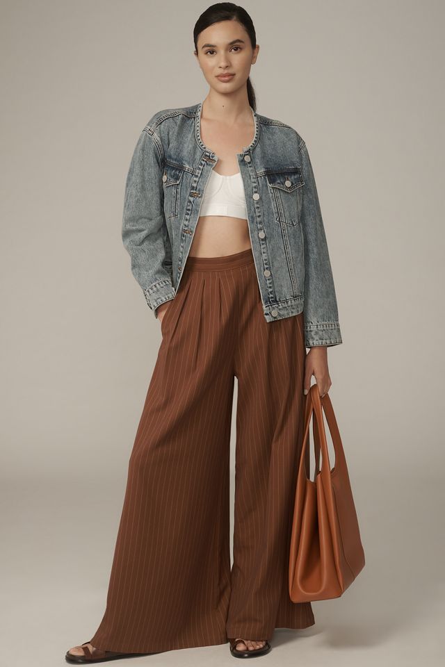BLANKNYC Heads Up Collarless Denim Jacket #3