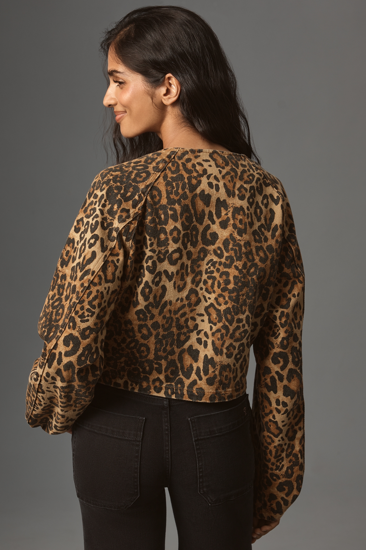 BLANKNYC Hear Me Roar Cropped Utility Jacket