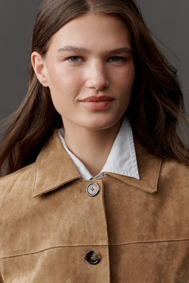 BLANKNYC Suede Dirt Bike Trench Coat #3