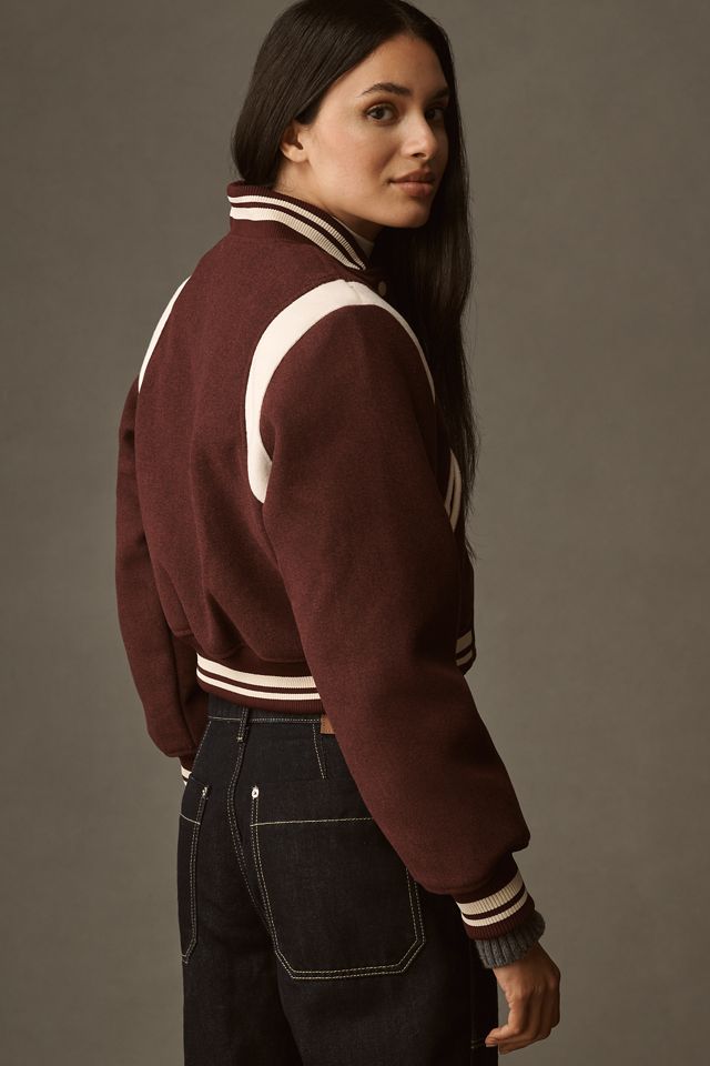 BLANKNYC Smart Move Varsity Bomber Jacket #1