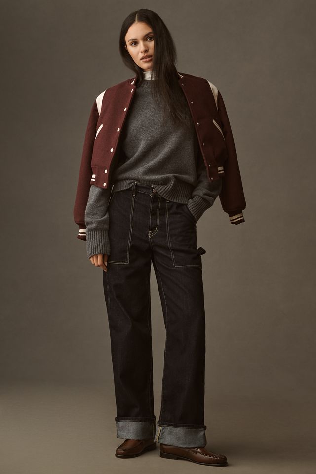 BLANKNYC Smart Move Varsity Bomber Jacket #2
