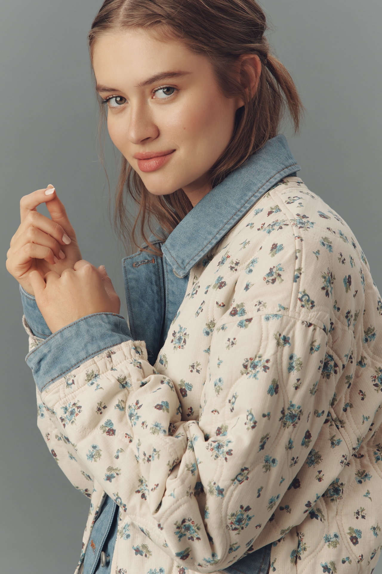 BLANKNYC Lovebirds Quilted Jacket