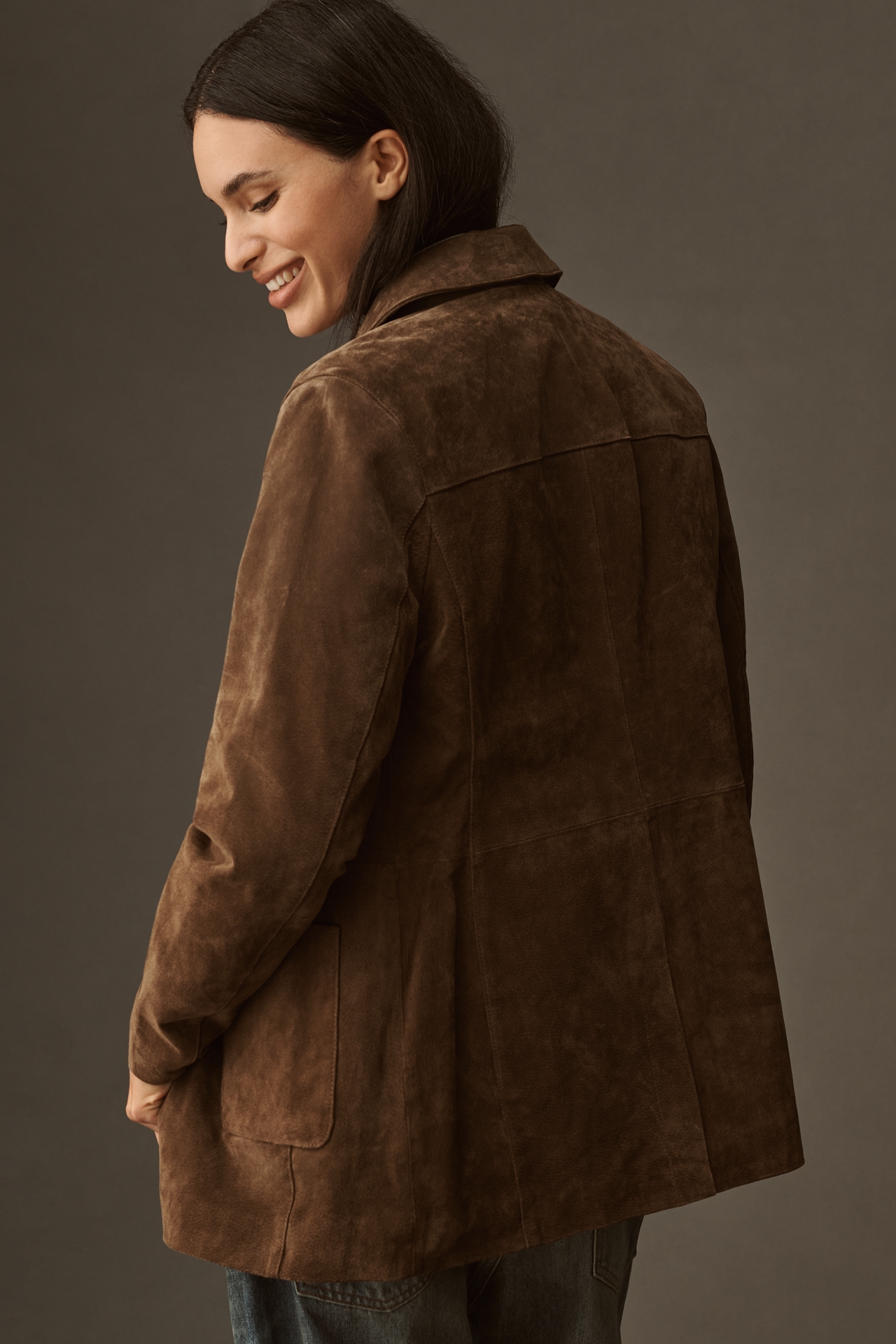 BLANKNYC Real Suede Jacket