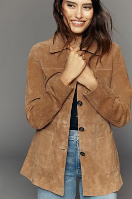 BLANKNYC Real Suede Jacket