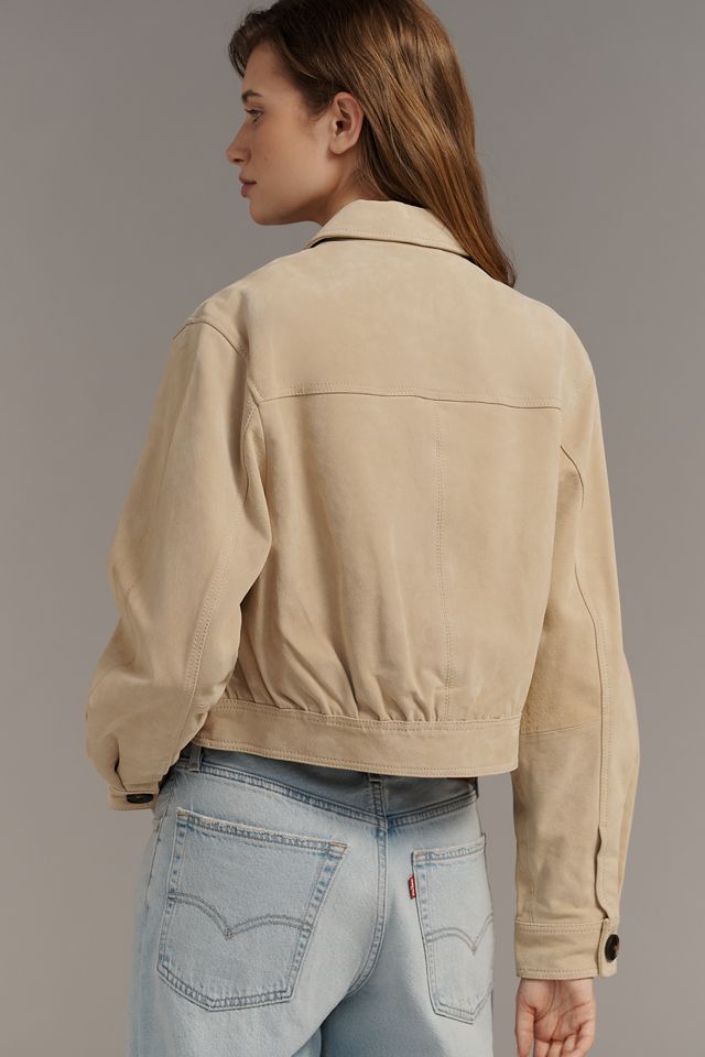 BLANKNYC Morning Latte Suede Jacket #1