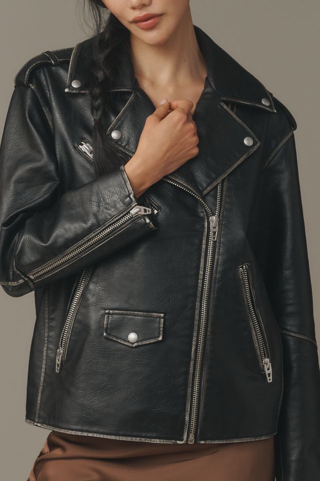BLANKNYC Still Mine Faux Leather Moto Jacket #2