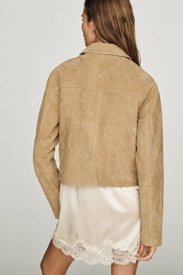 BLANKNYC Cropped Suede Jacket #2