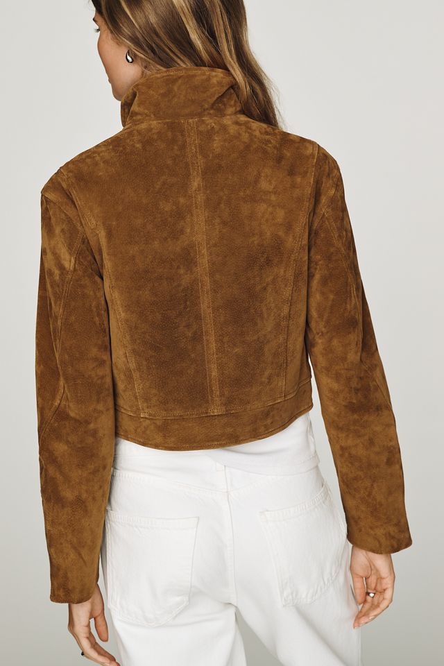 BLANKNYC Suede Cropped Jacket #2