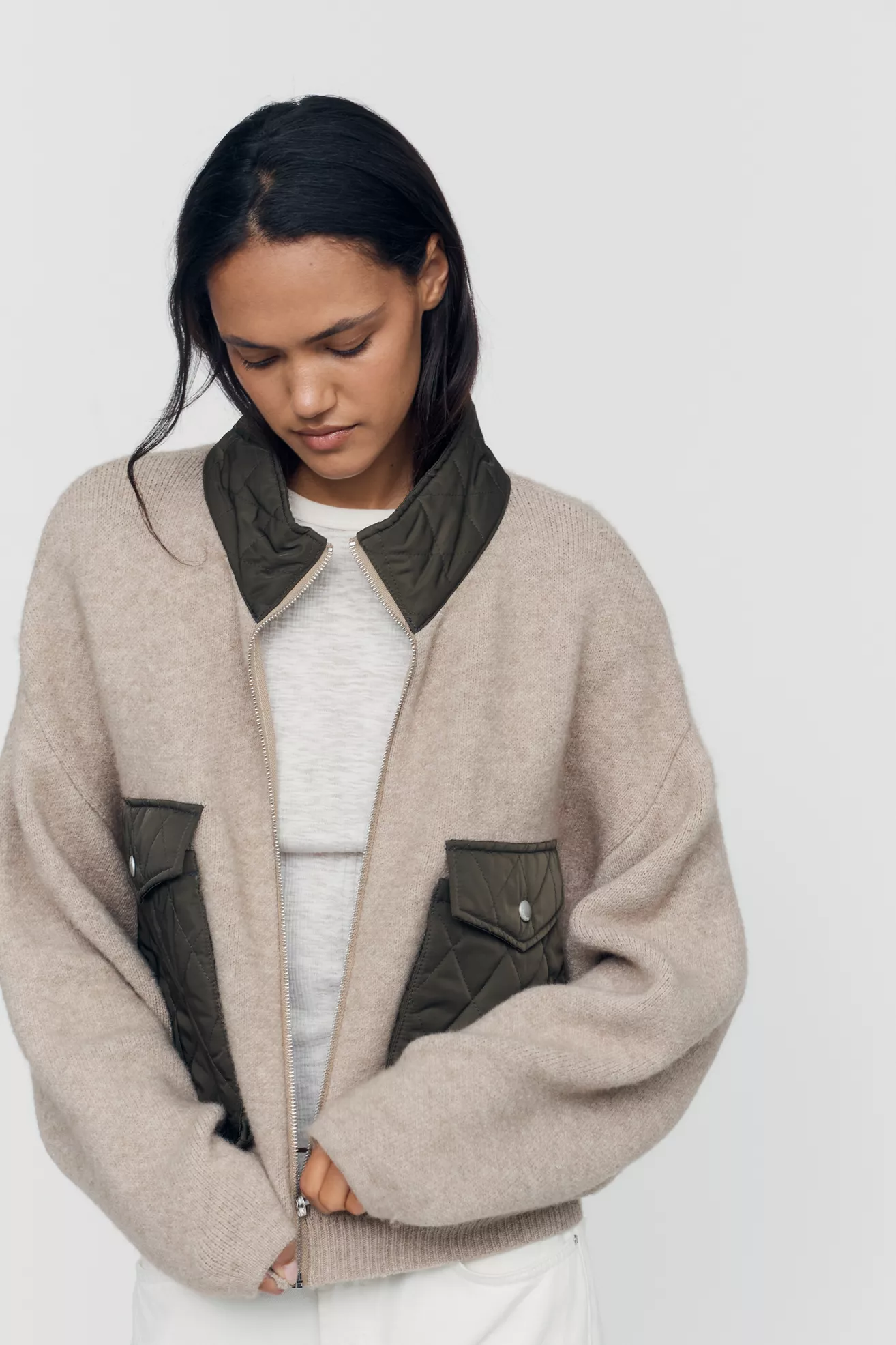 BLANKNYC Army Brat Quilted Jacket