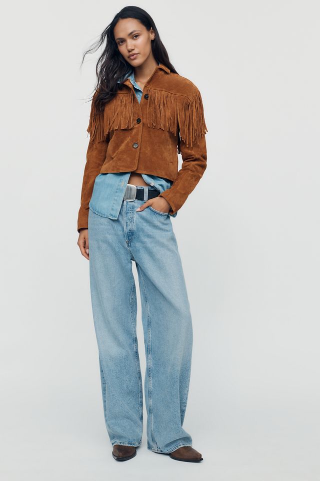 BLANKNYC Smoked Paprika Suede Jacket #3