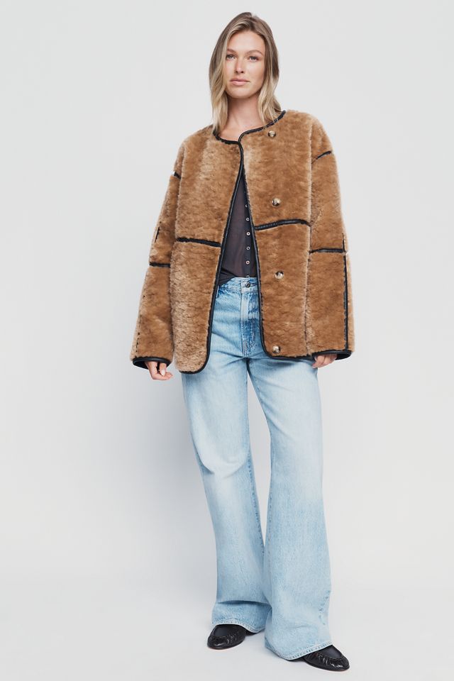 BLANKNYC City Lights Faux Sherpa Fleece Jacket #2
