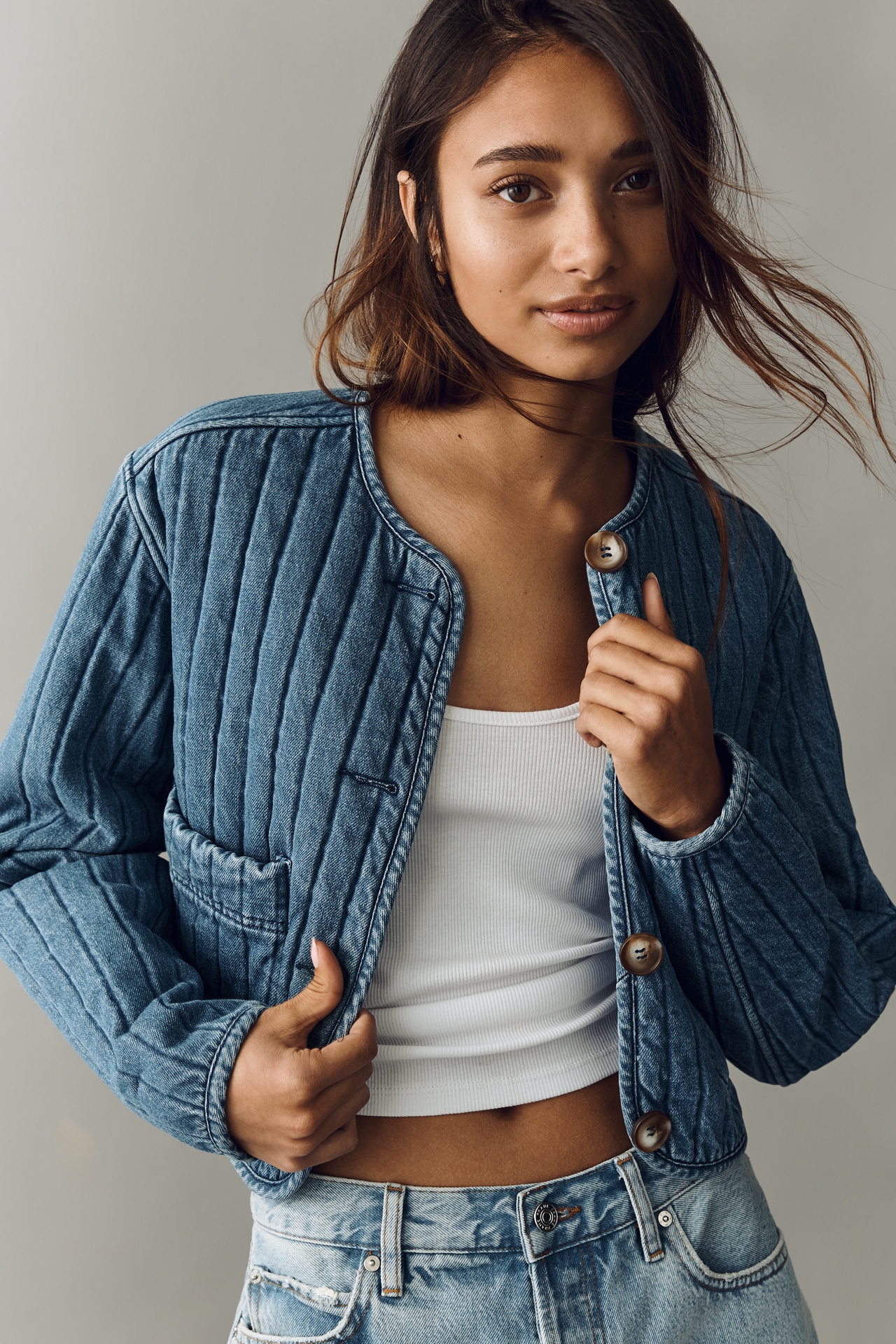 BLANKNYC Quilted Jacket