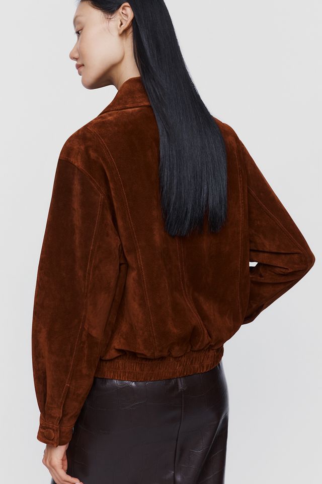 BLANKNYC Suede Collared Jacket #1