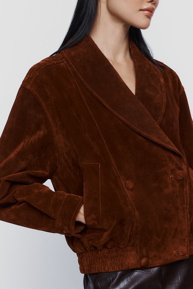 BLANKNYC Suede Collared Jacket #2