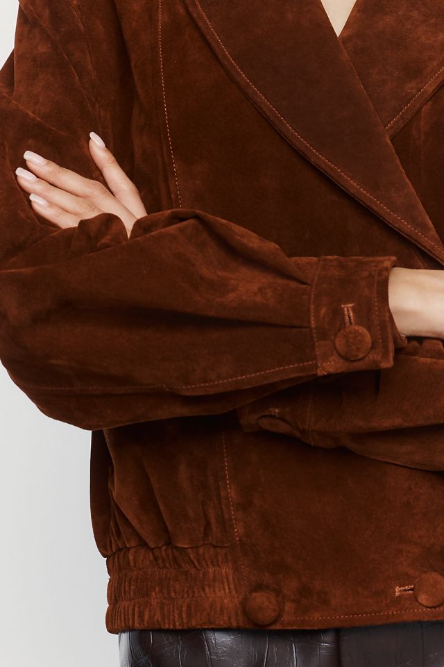 BLANKNYC Suede Collared Jacket #4