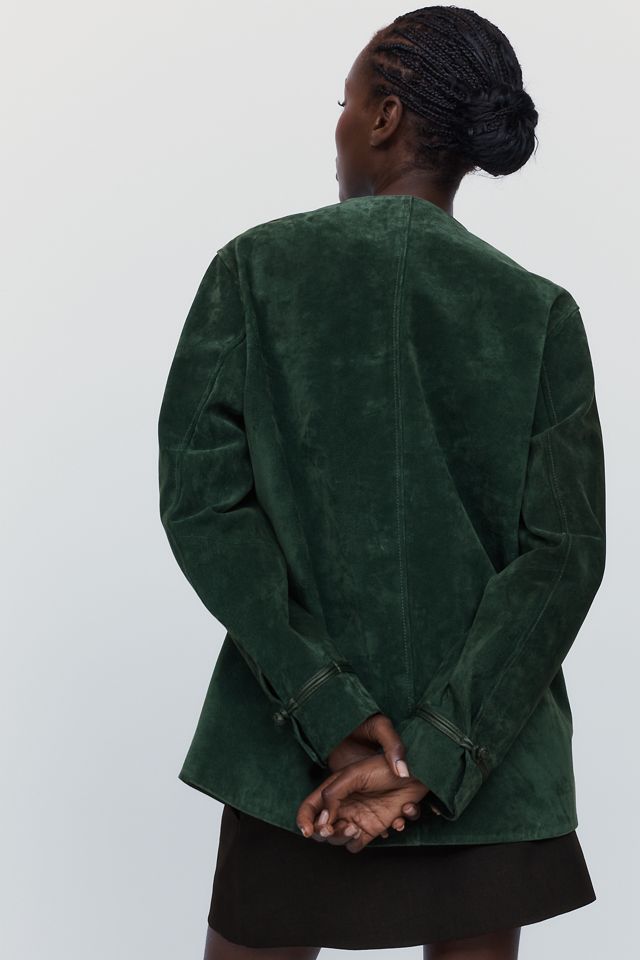 BLANKNYC Suede Military Jacket #1