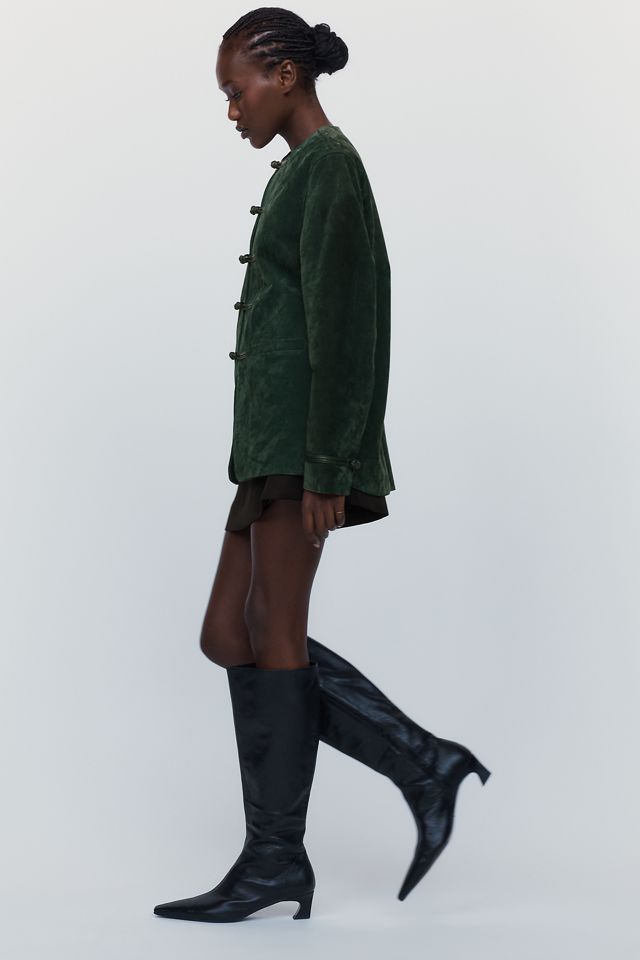 BLANKNYC Suede Military Jacket #3