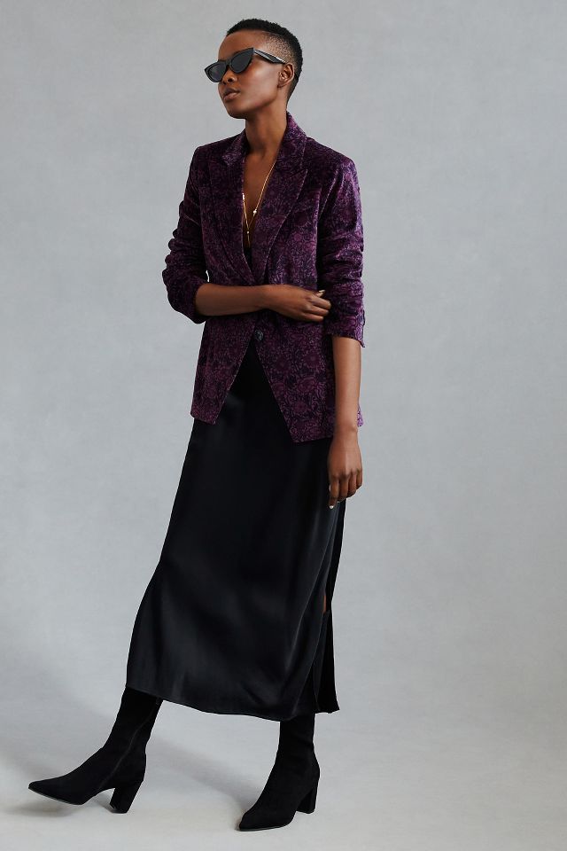Paige Chelsee Velvet Blazer #3
