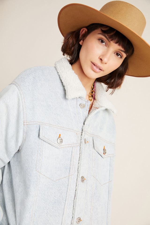 3x1 Reversible Denim Sherpa Jacket #3