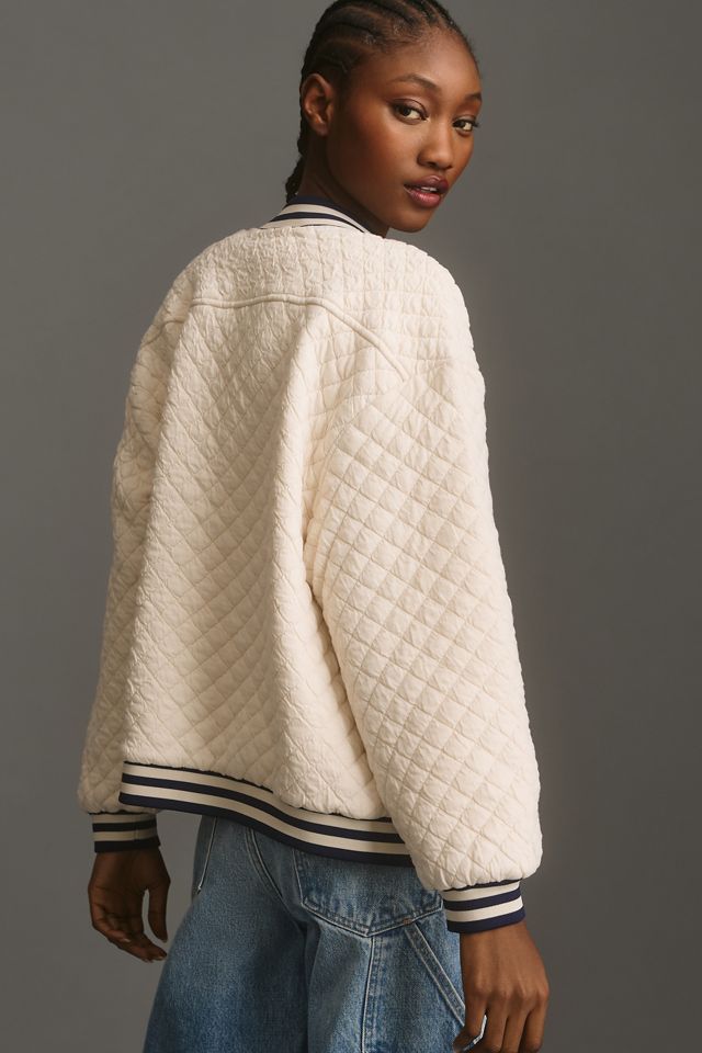 Porridge Viv Quilted Bomber Jacket | Anthropologie