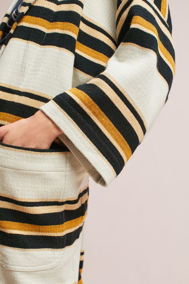 Striped Cocoon Jacket #2