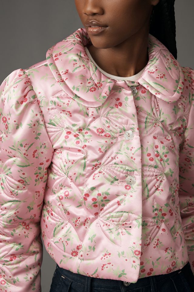 Anna Sui Arcadia Blossom Cropped Lady Jacket #3