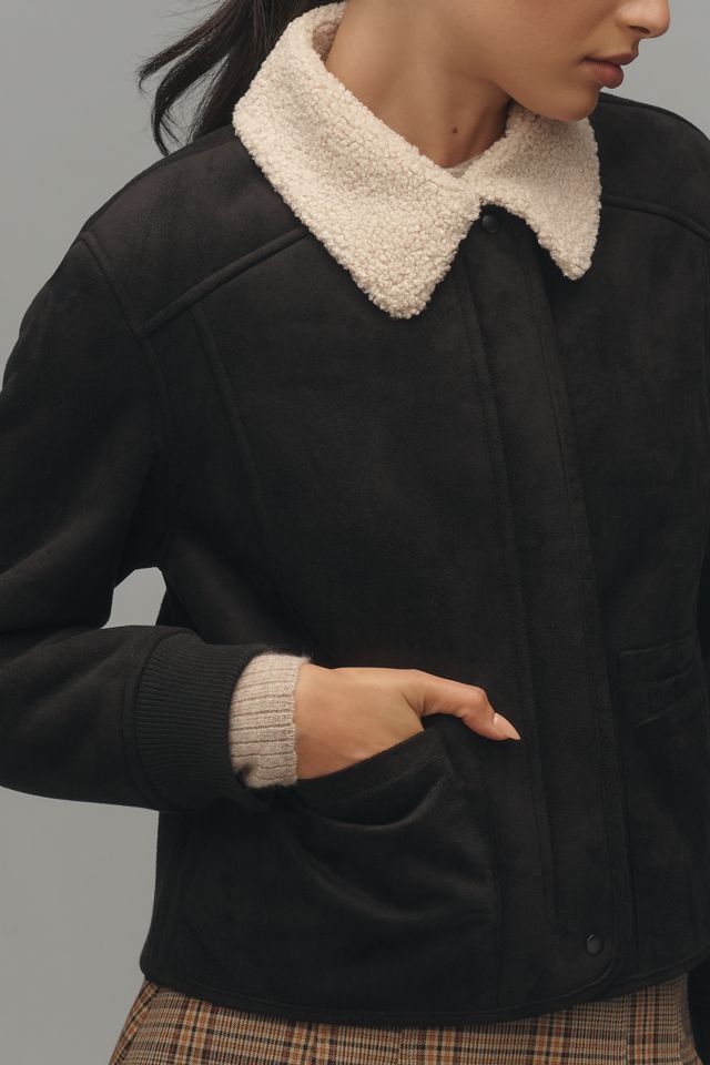 Velvet by Graham & Spencer Sherpa-Lined Jacket #3
