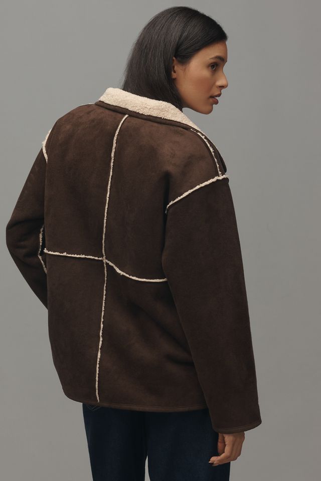 Velvet by Graham & Spencer Shona Sherpa Reversible Jacket #2