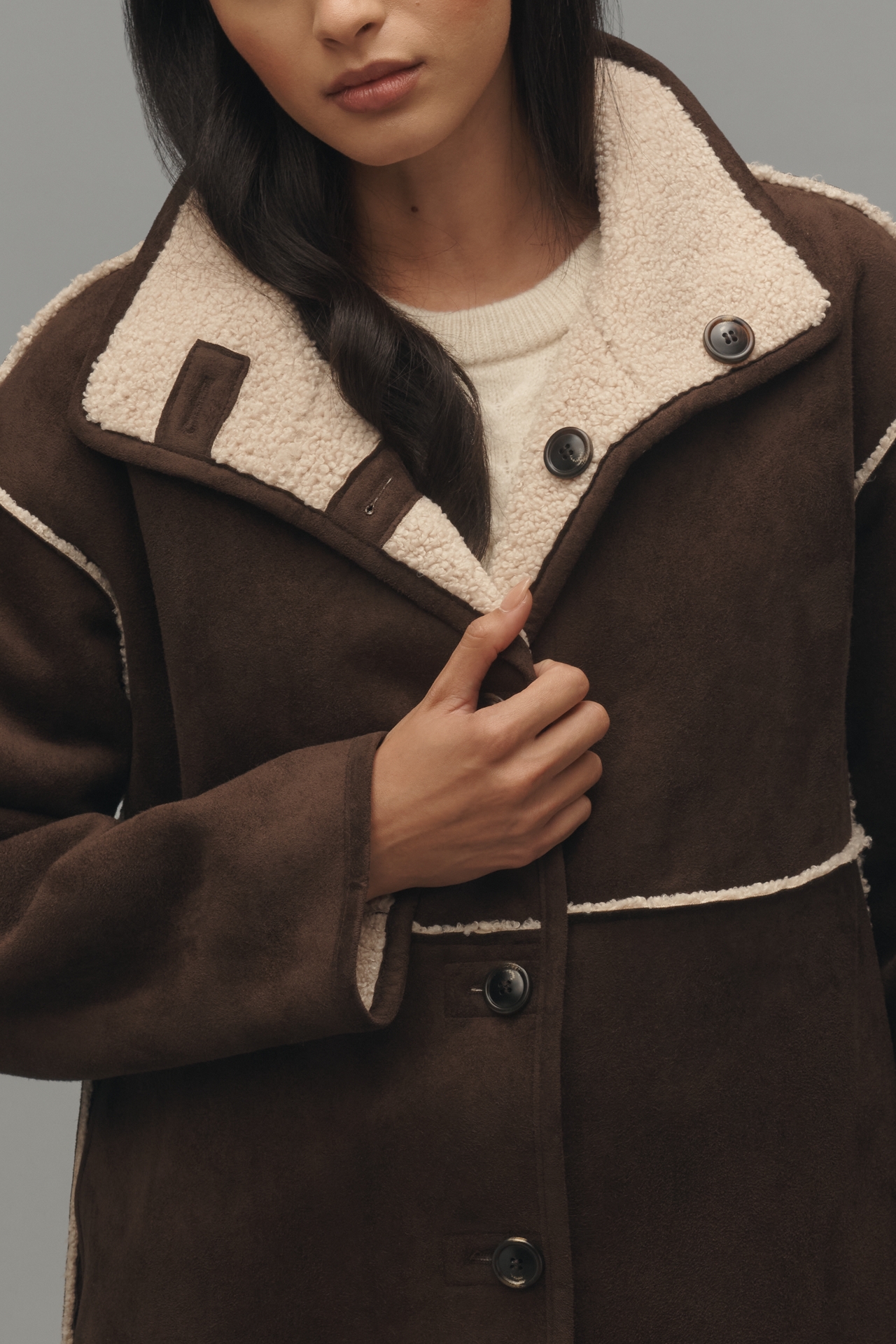 Velvet by Graham & Spencer Shona Sherpa Reversible Jacket