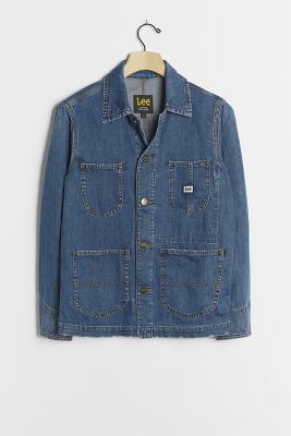 lee denim chore coat