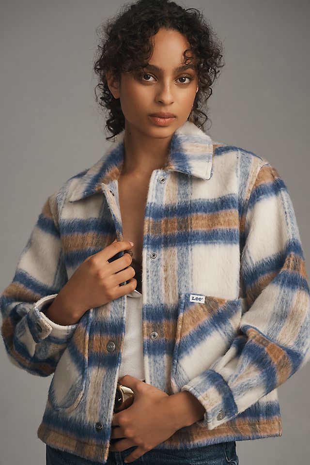Lee Cropped Wool Chore Jacket | Anthropologie Lee Cropped Wool Chore Jacket | Anthropologie
