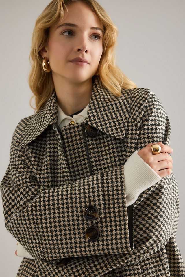 Chaqueta Barbour Kennedy Houndstooth Impermeable #3