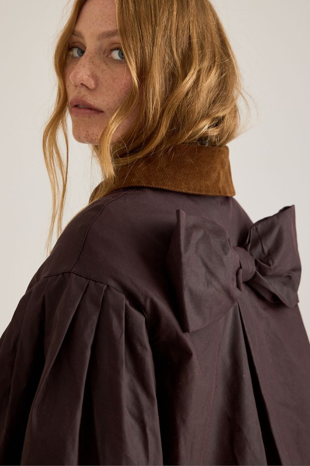 Barbour x Farm Rio Giacca in cera Thais #4