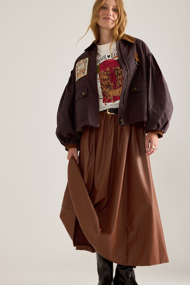 Barbour x Farm Rio Giacca in cera Thais #5