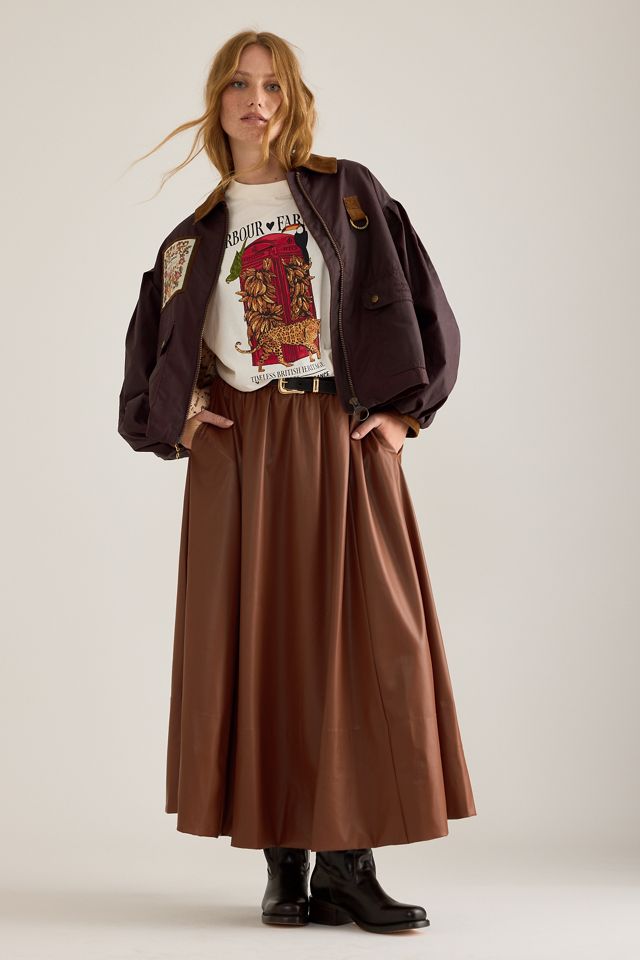 Barbour x Farm Rio Giacca in cera Thais #2