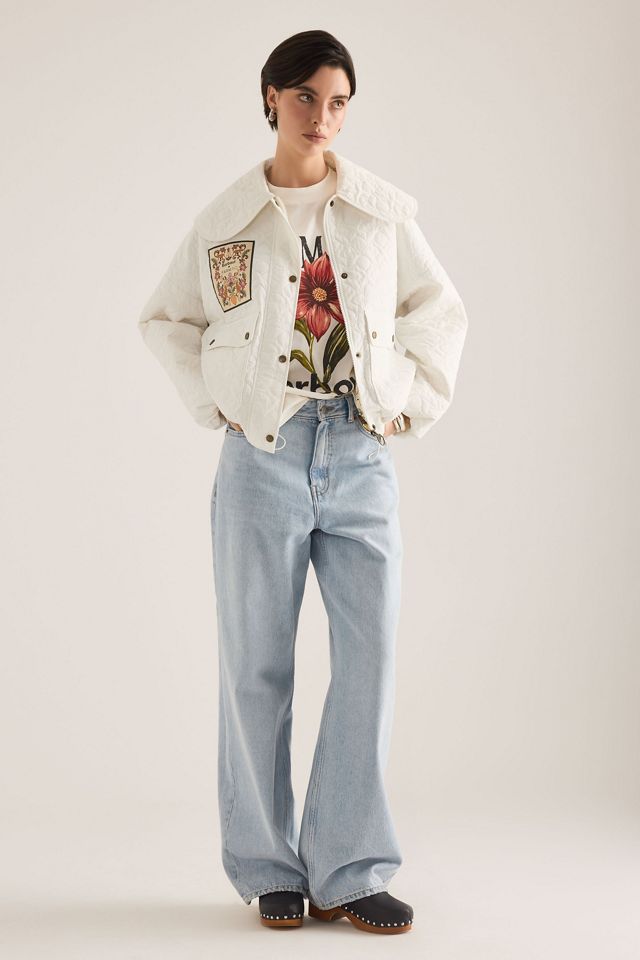 Barbour x Farm Rio Lotus Quilted Jacket #2