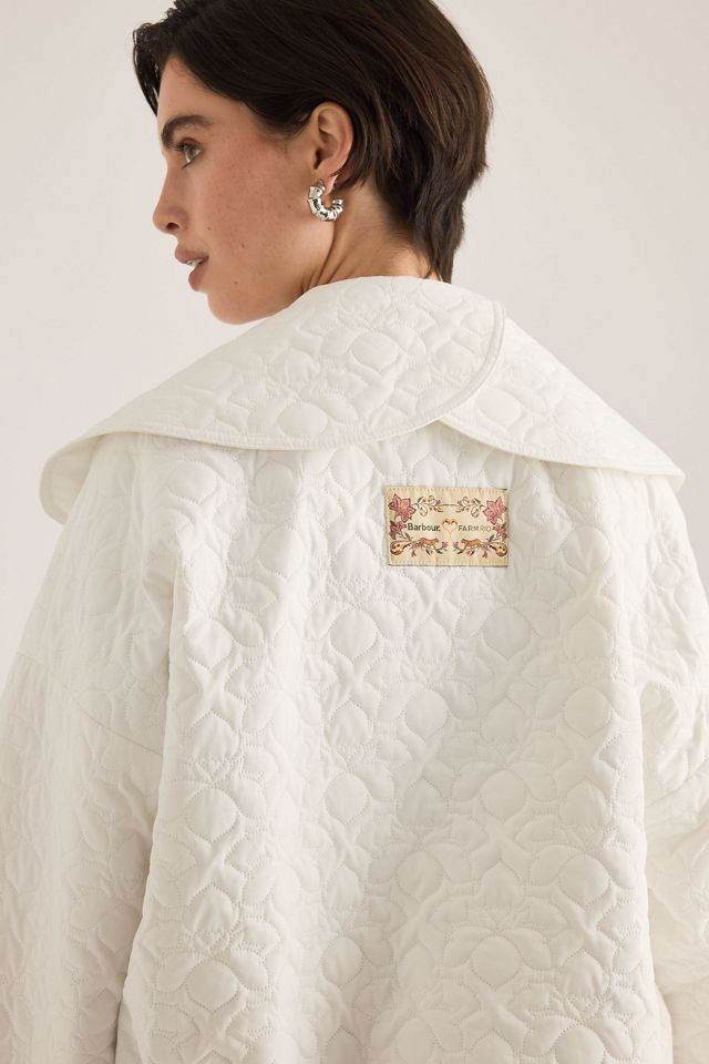 Barbour x Farm Rio Lotus Quilted Jacket #5