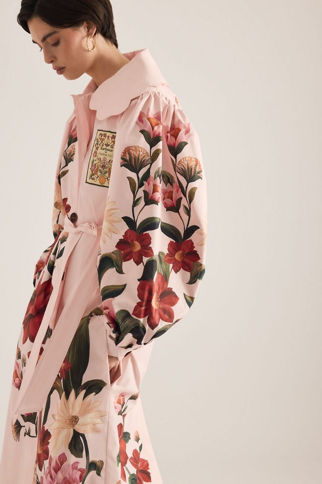 Barbour x Farm Rio Bromelia Duster Coat #2