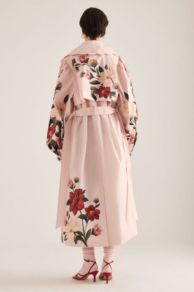 Barbour x Farm Rio Bromelia Duster Coat #1