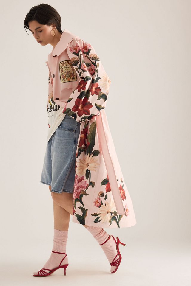 Barbour x Farm Rio Bromelia Duster Coat #3