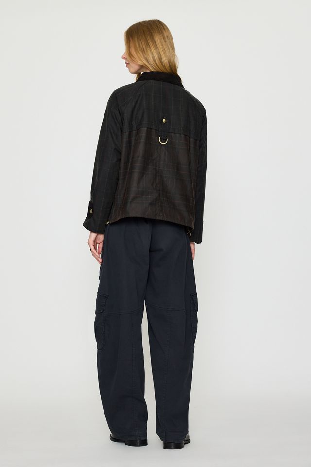 Barbour Hazelwood 100% Waxed Cotton Jacket #5
